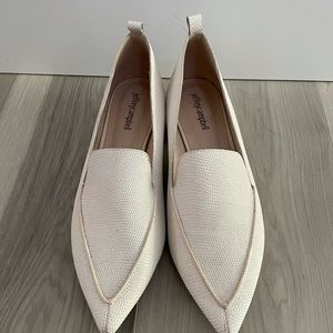 Jeffrey Campbell Viona Loafers in Ivory- like new!